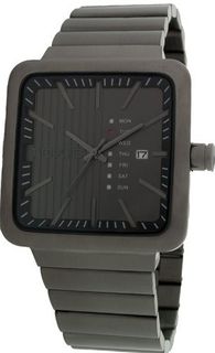 Toxic Square TX60192-B with Gunmetal Stainless Steel Band