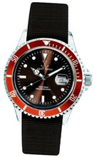 Brand New Toy Unisex Oversize Brown Canvas Strap Date 4014BR