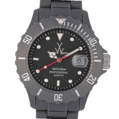 Fluo Time Gray Dial Gray Resin