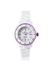 Toy Fluo Aluminium White Dial Purple Accents Quartz Date FLA02WHPR