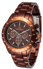 Toy Metallic Brown Aluminum Chronograph Unisex ME12BR