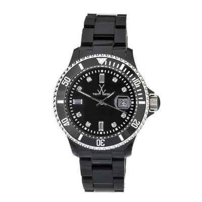 Toy PCLS01BK Quartz Black Dial Plastic