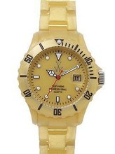 Toy Pearlized Quartz Gold Dial - TY-FLP02GD