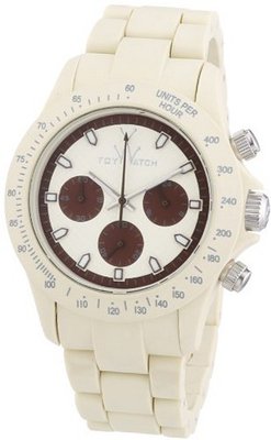 Toy Unisex Ivory Velvety with Chronograph