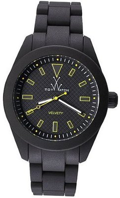 Toy Velvety Black Guilloche Black Silicone Unisex VV03BK