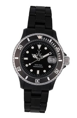 Unisex Black Toy Fluo Plasteramic FL28BK