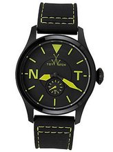uToy Watch Toy Aviator Black & Green #TTF07BKGR 