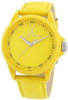 uToy Watch Toy PE07YL Sartorial Only Time Yellow Velvet 
