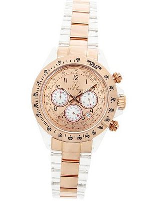 uToy Watch Toy Unisex 16228RG Mini Heavy Chrono Collection 