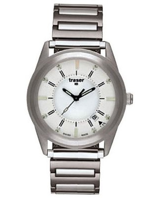 Traser Classic Translucent Silver Elastic Bracelet T4302.24C.E3A.08