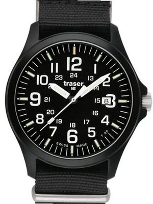 Traser Black PVD Steel Case on NATO Strap P6704.410.i2.01.1