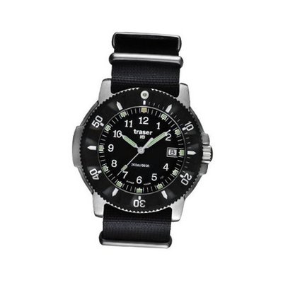 Traser P6502 Navigator Metal case with NATO Strap