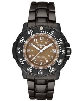 Traser P6507.A80.3R.17 Black Titanium Olive Dial Quartz