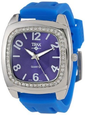 Trax TR1740-NBL Malibu Fun Blue Rubber Blue Dial Crystal