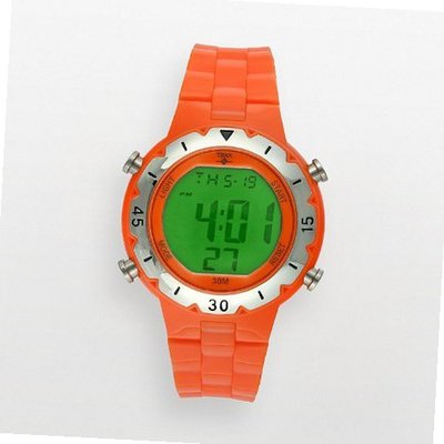 Trax TR2238OR Rubber Digital Chronograph