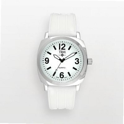 Trax TR5008WW Shelley White Dail White Strap