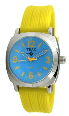 Trax TR5008YL Shelley Blue Dail Yellow Strap