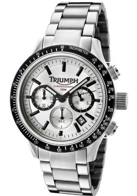 Chronograph Silver Dial Stainless Steel