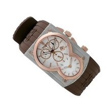 Triumph 3040-07 Trident Rose Gold Brown Strap Swiss Movement