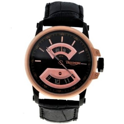 Triumph 3046-05 Motorcycles Black Rose Gold