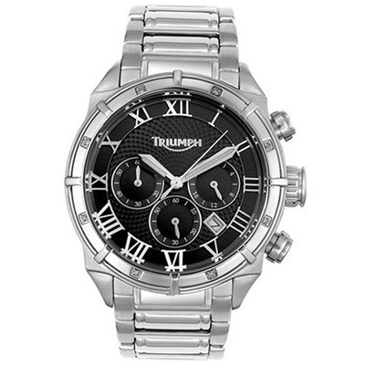 Triumph Motorcycles 5006-11 Diamond Accented Chronograph