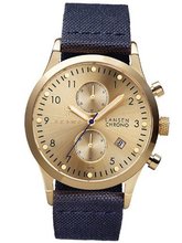 Triwa - Lansen Chrono - Gold Cognac