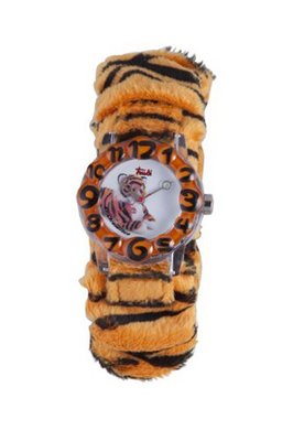 Trudi Kid's Fuzzy Band Tiger , Orange