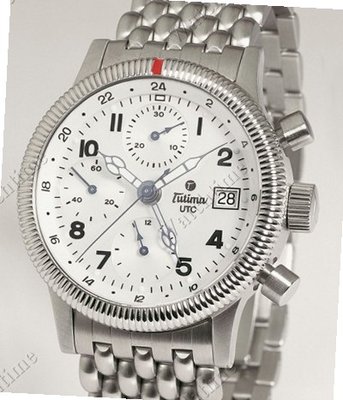 Tutima Classic-Line Flieger Chronograph F2 UTC