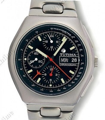 Tutima Military-Line Military Air Force Chronograph T