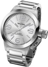 TW Steel Canteen Silver Dial Stainless Steel TW304