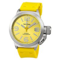 TW Steel Canteen Yellow Dial Yellow Silicone TW520
