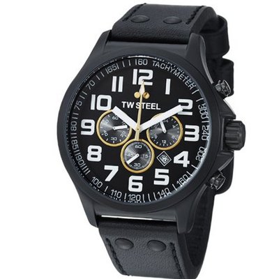 TW Steel Lotus F1 Chronograph 45mm Black PVD TW677R