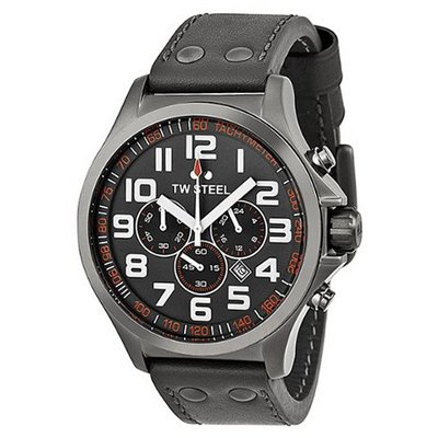 TW Steel Pilot Chronograph Titanium PVD TW422