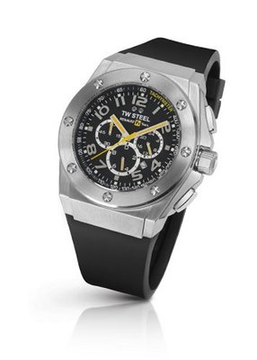 TW Steel TW 680 CEO Tech Black Rubber Chronograph Dial