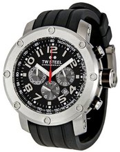 TW Steel TW120 Grandeur Tech Black Silicon Strap