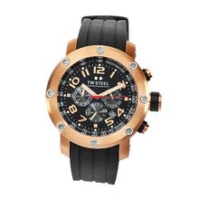 TW Steel TW130 Grandeur Tech Black Rubber Chronograph Dial
