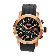 TW Steel TW131 Grandeur Tech Black Rubber Chronograph Dial
