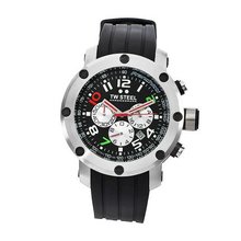 TW Steel TW607 Dario Franchitti edition Black Rubber Chronograph Dial