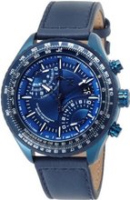 TX T3C189 Pilot Fly-Back Chronograph Blue Case Dial Strap