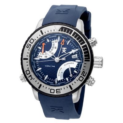 TX Unisex T3C413 550 Series World Time Sport Stainless Steel