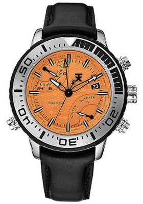 TX Unisex T3C447 600 Series World Time Sport Stainless Steel