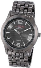 U.S. Polo Assn. Classic US8438 Black Dial Gun Metal Bracelet