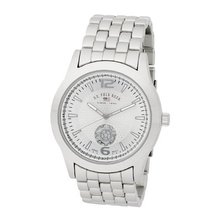 U.S. Polo Assn. Classic US8440 Silver Dial Silver-Tone Bracelet
