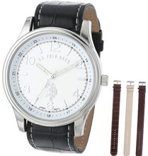 U.S. Polo Assn. Classic USC20114 Set with Three Interchangeable Slide-Through Straps