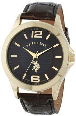 U.S. Polo Assn. Classic USC50197 Analog-Quartz Brown