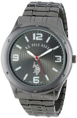 U.S. Polo Assn. Classic USC80015 Oversized Gun-Metal Black Dial Expansion