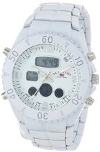 U.S. Polo Assn. Sport US8578 Analog-Digital Display Analog Quartz White