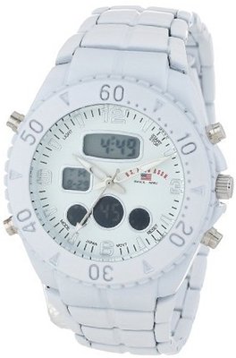 U.S. Polo Assn. Sport US8578 Analog-Digital Display Analog Quartz White