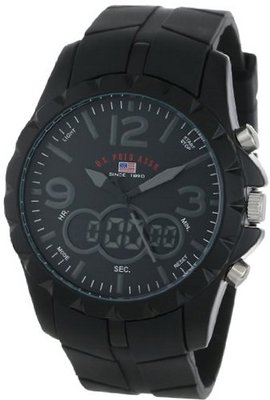 U.S. Polo Assn. Sport US9058 Black Analog-Digital