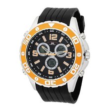 U.S. Polo Assn. Sport US9072 Analog-Digital Black Dial Black Rubber Strap